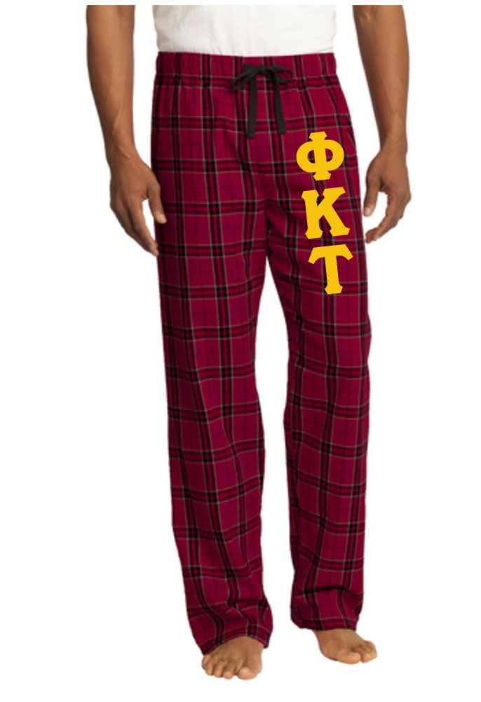 Phi Kappa Tau Flannel Plaid Pant Pj's Phi Kappa Tau Flannel Plaid Pant - PJ's