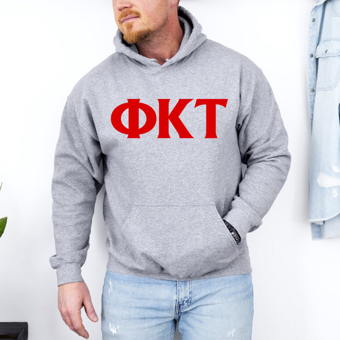 Phi Kappa Tau Letter Hoodie Phi Kappa Tau letter Hoodie