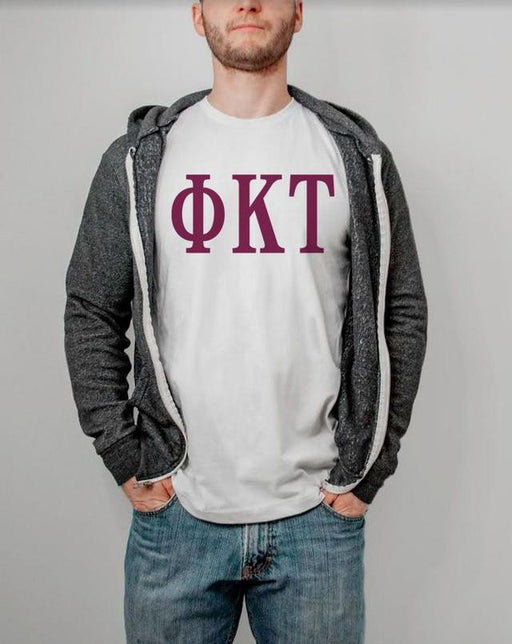 Phi Kappa Tau PHI KAPPA TAU LETTERED TEE - $24.95