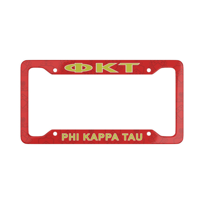 Phi Kappa Tau License Plate Frame New Phi Kappa Tau License Plate Frame - New