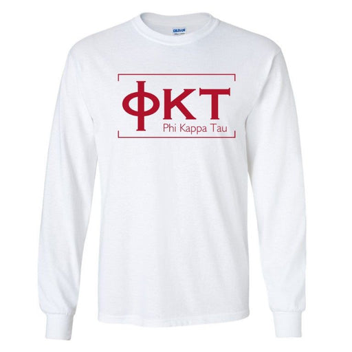 Phi Kappa Tau Phi Kappa Tau Logo Long Sleeve Tee