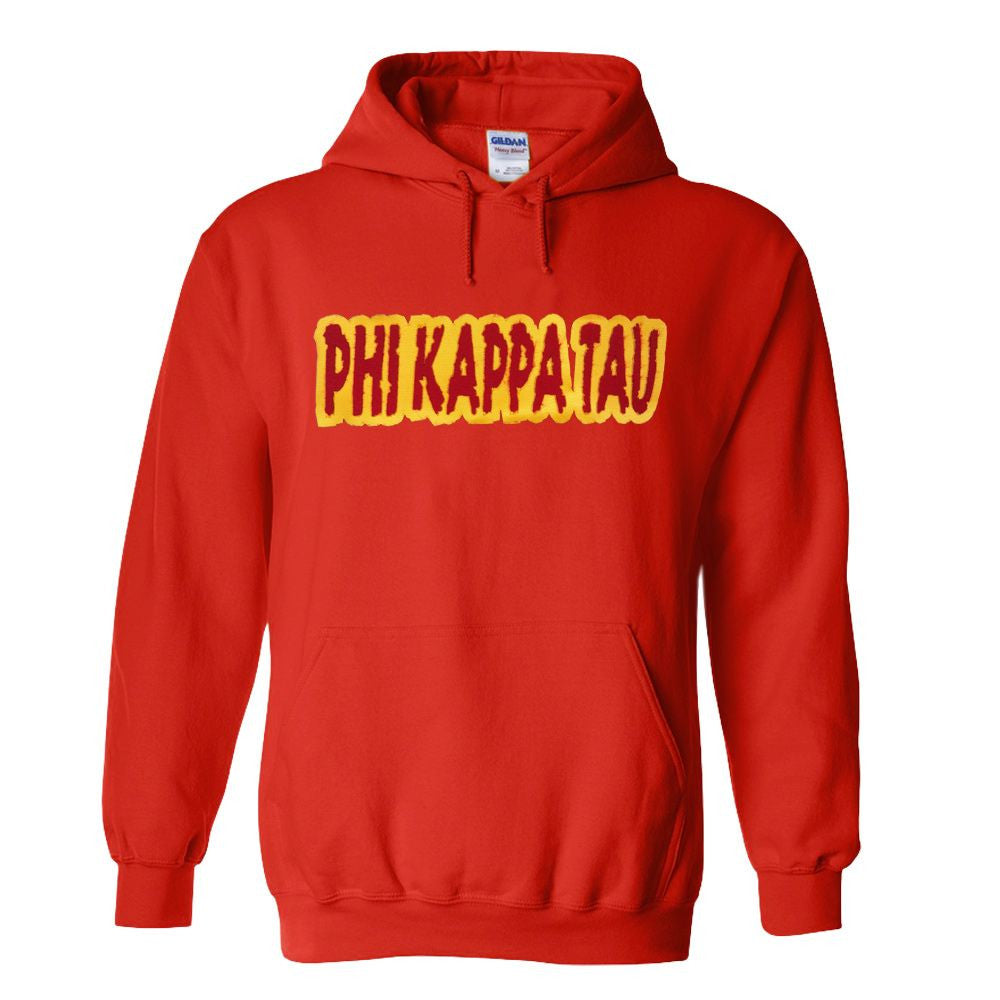 Phi Kappa Tau Super Saver Letttered Name Hoodie Phi Kappa Tau Super Saver Lettered Name Hoodie