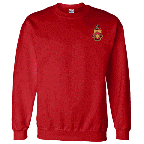 Discount Phi Kappa Tau World Famous Crest Shield Crewneck Sweatshirt DISCOUNT-Phi Kappa Tau World Famous Crest - Shield Crewneck Sweatshirt - Best Value