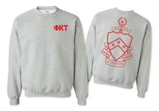 Sweatshirts Phi Kappa Tau World Famous Crest - Shield Crewneck Sweatshirts