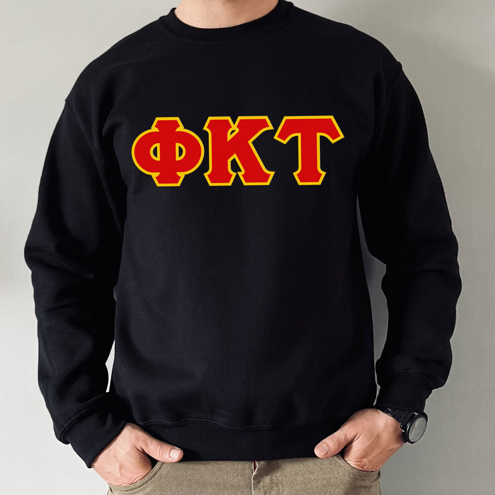 Phi Kappa Tau Custom Twill Crewneck Sweatshirt Phi Kappa Tau Custom Twill Crewneck Sweatshirt