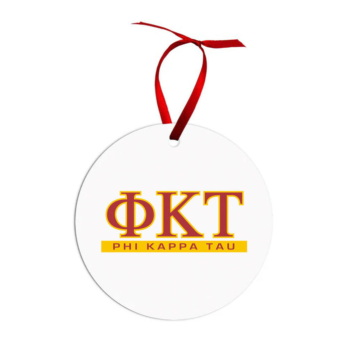 Phi Kappa Tau Classic Circle Ornaments Phi Kappa Tau Classic Circle Ornaments