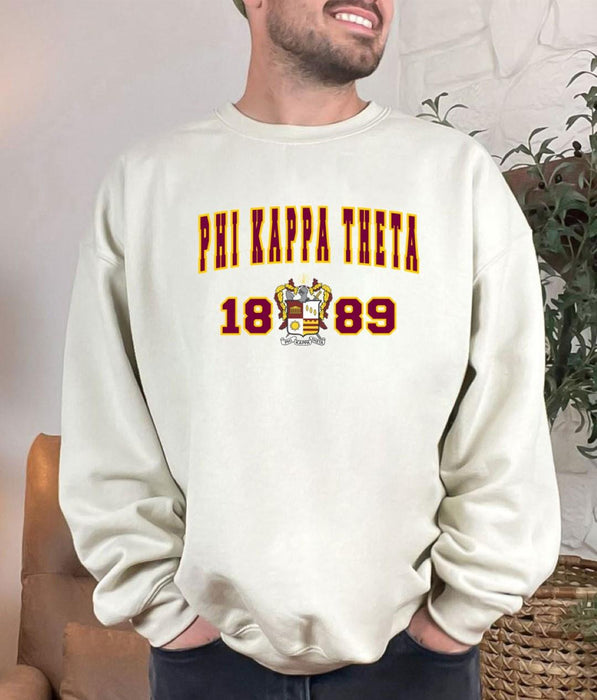 Phi Kappa Theta Athlete Crewneck Sweatshirt Phi Kappa Theta Athlete Crewneck Sweatshirt