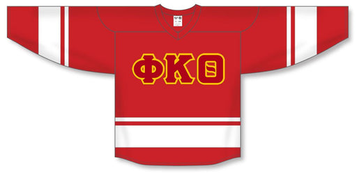 DISCOUNT-Phi Kappa Theta Breakaway Lettered Hockey Jersey