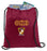 Phi Kappa Theta Crest Shield Cinch Sack Phi Kappa Theta Crest - Shield Cinch Sack