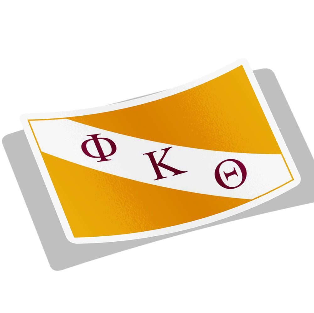 Phi Kappa Theta Flag Decal Sticker Phi Kappa Theta Flag Decal Sticker