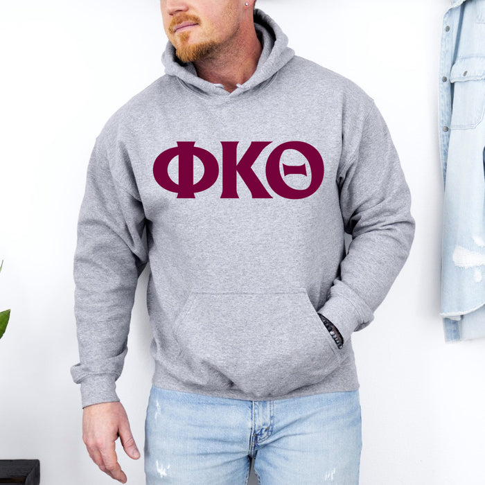 Phi Kappa Theta Letter Hoodie Phi Kappa Theta letter Hoodie