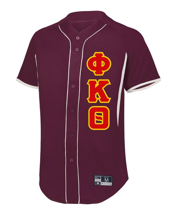 Phi Kappa Theta Lettered Baseball Jersey Phi Kappa Theta Lettered Baseball Jersey