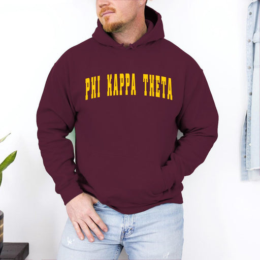 Phi Kappa Theta Letterman Hooded Sweatshirts