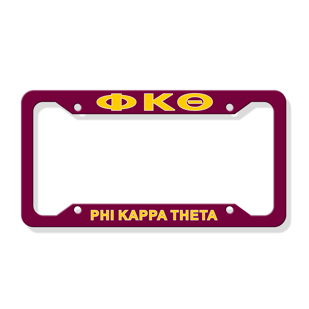Phi Kappa Theta License Plate Frame New Phi Kappa Theta License Plate Frame - New