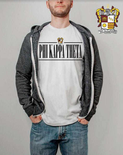 Phi Kappa Theta Line Crest T-shirt