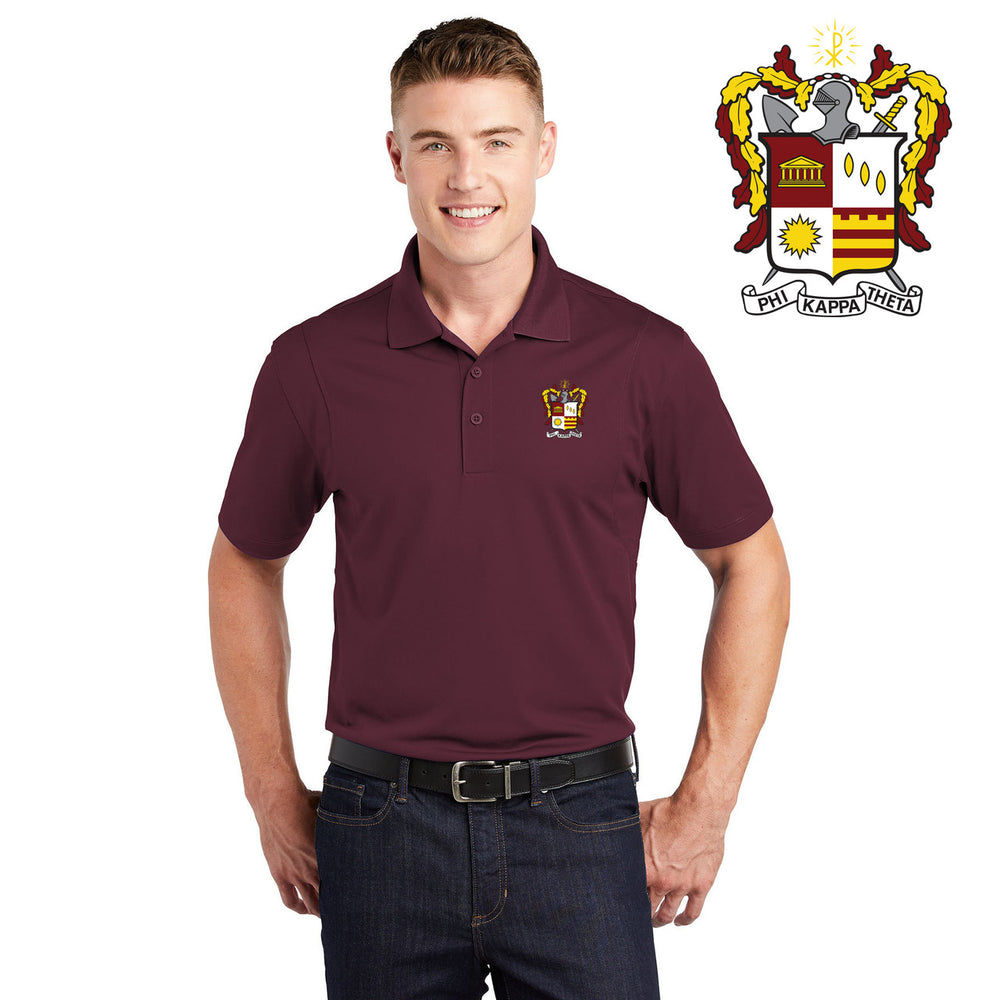 Discount Phi Kappa Theta Emblem Polo DISCOUNT-Phi Kappa Theta Emblem Polo