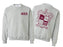 Printify Phi Kappa Theta World Famous Crest Shield Crewneck Sweatshirts Phi Kappa Theta World Famous Crest - Shield Crewneck Sweatshirts