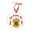 Phi Kappa Psi Crest & Year Circle Ornaments Phi Kappa Psi Crest & Year Circle Ornaments