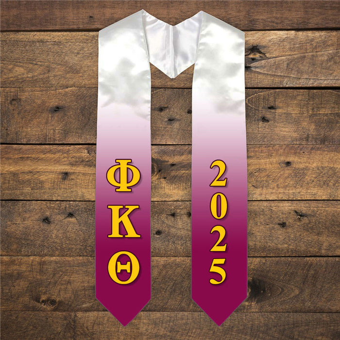 Phi Kappa Theta Extra Fancy Greek Graduation Stole W Year Phi Kappa Theta Extra Fancy Greek Graduation Stole W Year