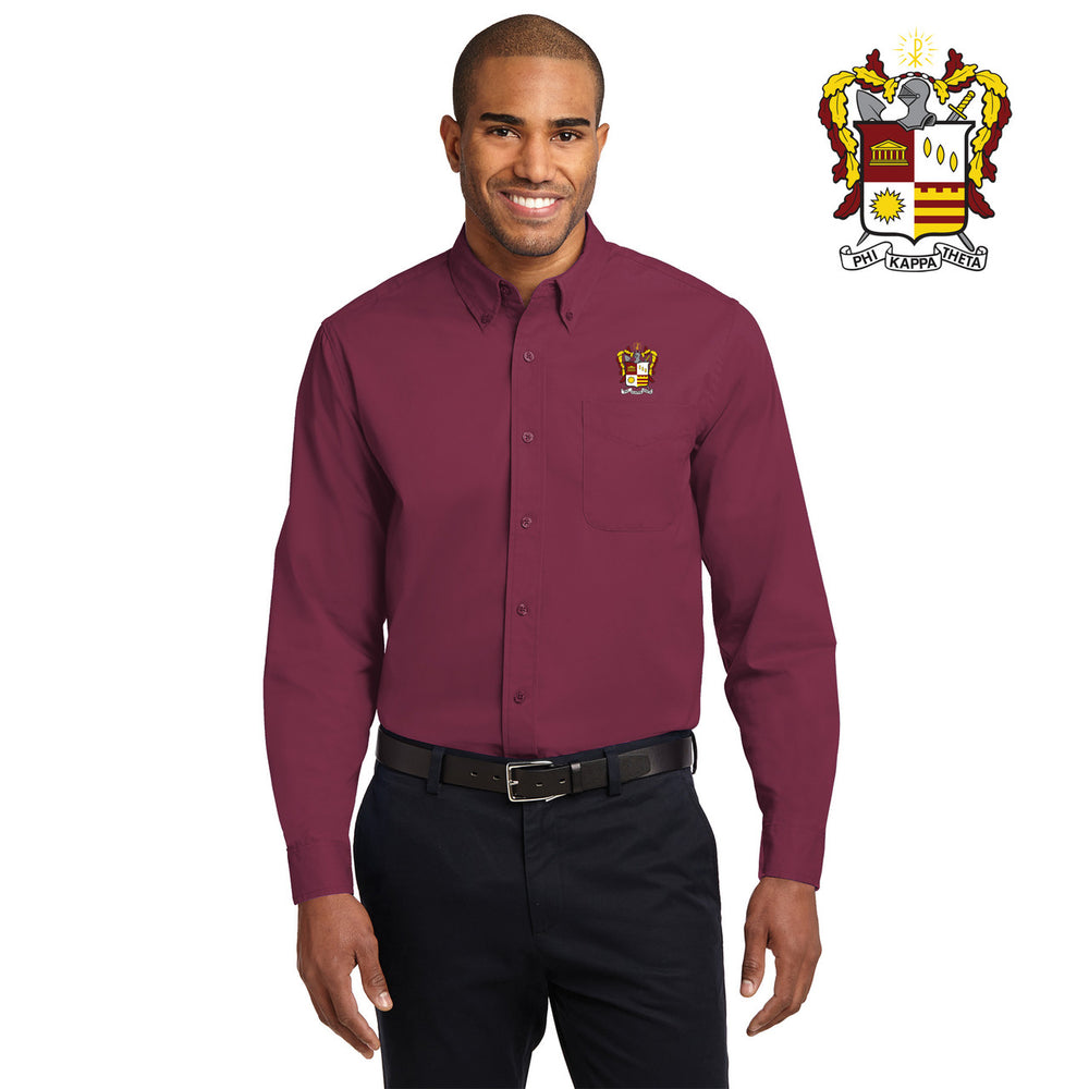 Discount Phi Kappa Theta Long Sleeve Oxford DISCOUNT-Phi Kappa Theta Long Sleeve Oxford