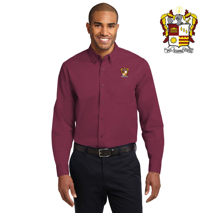 Discount Phi Kappa Theta Long Sleeve Oxford DISCOUNT-Phi Kappa Theta Long Sleeve Oxford