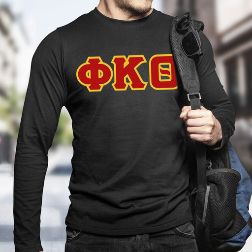 Phi Kappa Theta Lettered Long Sleeve Shirt