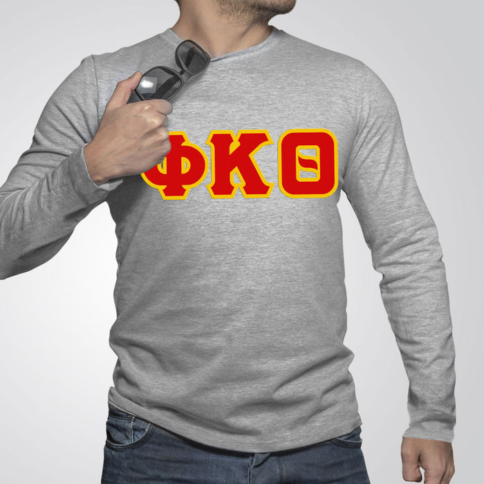 Phi Kappa Theta Custom Twill Long Sleeve T Shirt Phi Kappa Theta Custom Twill Long Sleeve T-Shirt