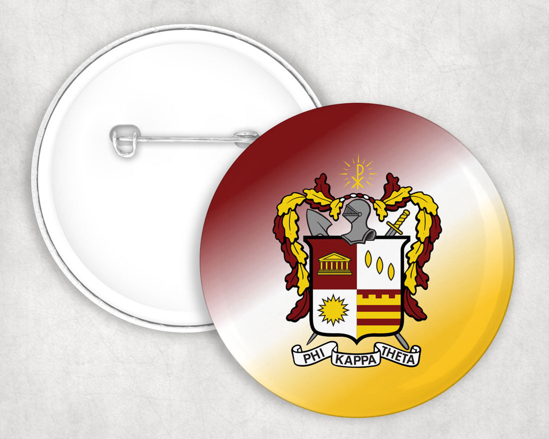 Phi Kappa Theta Gradiant Button Phi Kappa Theta Gradiant Button