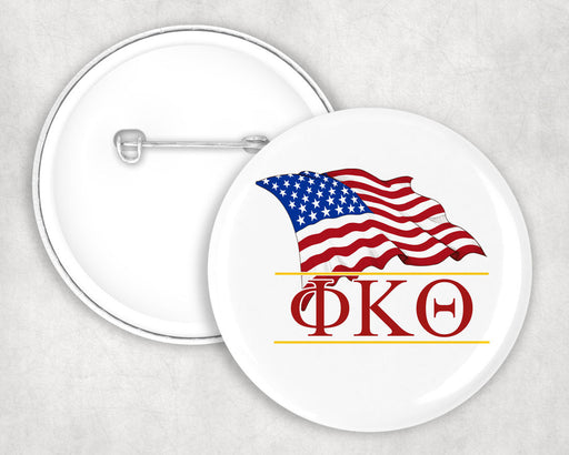 Phi Kappa Theta Patriot Button