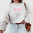 Phi Mu 2 Day Ship Twill Crewneck Sweatshirt Phi Mu - 2 Day Ship Twill Crewneck Sweatshirt