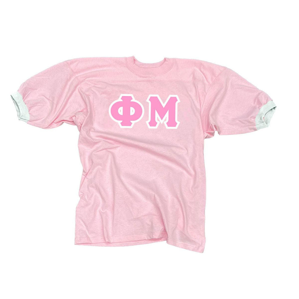 Phi Mu Classic Lettered Jersey Phi Mu Classic Lettered Jersey