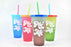 Phi Mu Color Changing Cups (set Of 4) Phi Mu Color Changing Cups (Set of 4)