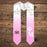Phi Mu Extra Fancy Diagonal Greek Graduation Stole W Crest Phi Mu Extra Fancy Diagonal Greek Graduation Stole W Crest