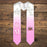 Phi Mu Extra Fancy Simple Greek Graduation Stole W Crest Phi Mu Extra Fancy Simple Greek Graduation Stole W Crest