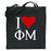 Phi Mu I Love Tote Bags Phi Mu I Love Tote Bags