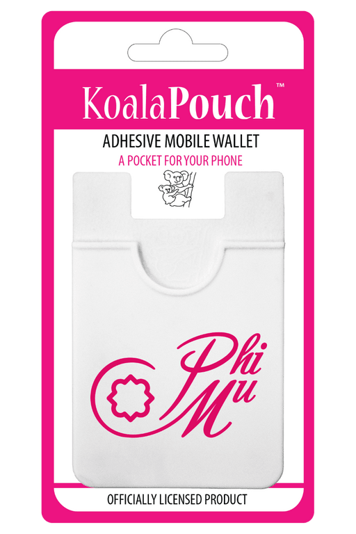 Phi Mu Phi Mu Logo Koala Pouch