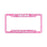Phi Mu New License Plate Frames Phi Mu New License Plate Frames