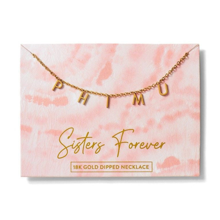 Phi Mu Nickname Necklaces Phi Mu Nickname Necklaces