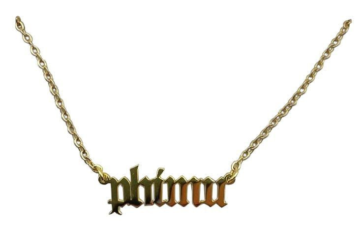 Phi Mu Old English Necklaces Phi Mu Old English Necklaces