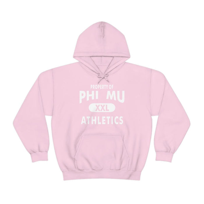 Phi Mu Property Of Athletics Hooded Sweatshirts Phi Mu Property Of Athletics Hooded Sweatshirts