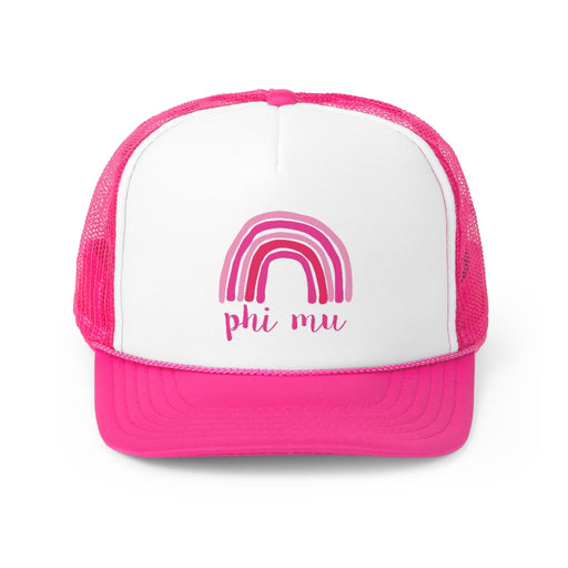 Phi Mu Phi Mu Rainbow Trucker Caps