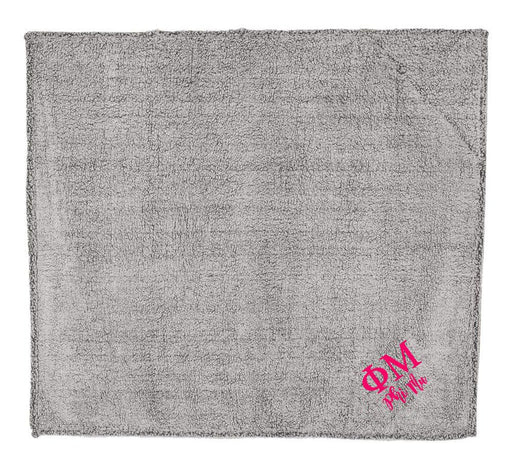 Phi Mu Phi Mu Sherpa Blanket