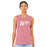 Printify Phi Mu Tail Heart Bella + Canvas Muscle Tank Phi Mu Tail Heart Bella + Canvas Muscle Tank