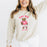 Phi Mu Teddy Bear Crewneck Sweatshirt Phi Mu Teddy Bear Crewneck Sweatshirt