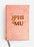 Phi Mu Velvet Notebook Phi Mu Velvet Notebook
