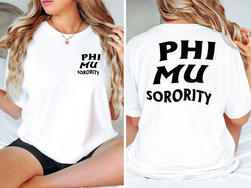 Phi Mu Phi Mu Social Tee