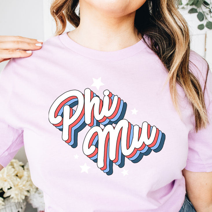 Phi Mu Flashback Tees Phi Mu Flashback Tees