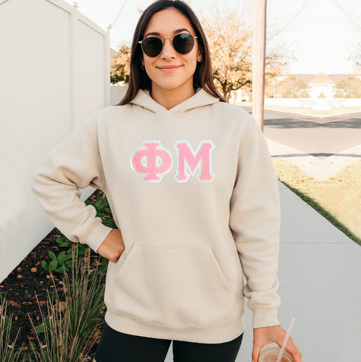 Phi Mu Phi Mu - 2 Day Ship Twill Hooded Sweatshirt
