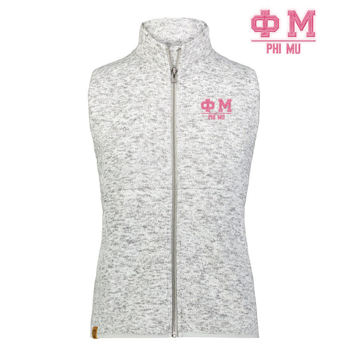 Phi Mu Phi Mu Alpine Sweater Fleece Vest