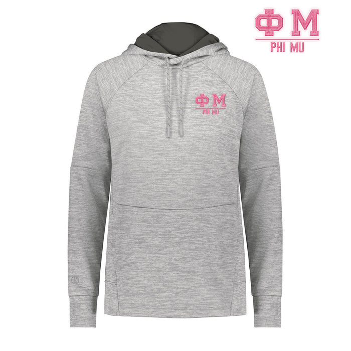 Phi Mu Performance Fleece Hoodie Phi Mu Performance Fleece Hoodie